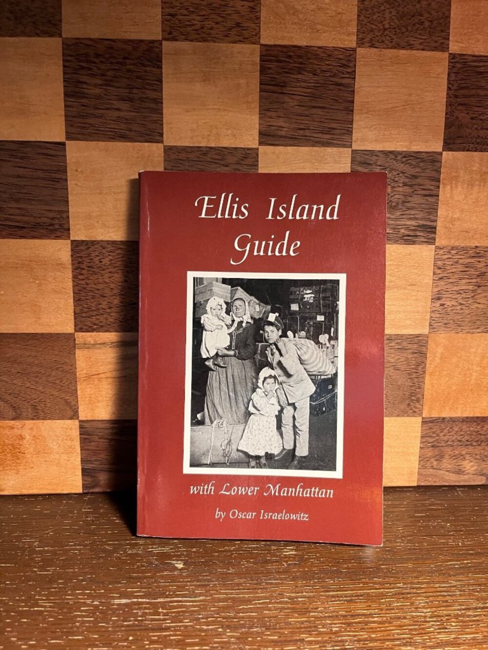 Ellis Island Guide with Lower Manhattan A544